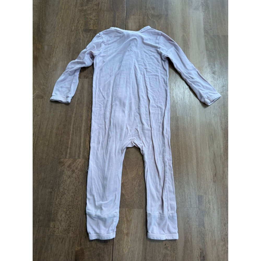 Kyte Baby Light Pink Bamboo Zippered Romper Sleeper 18-24 Months